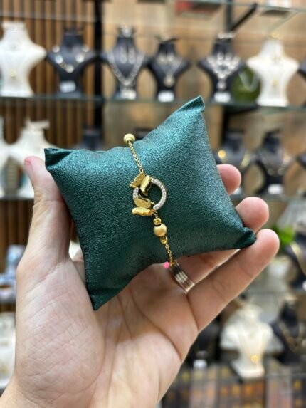 Gourmette papillon 700