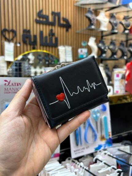 Porte feuilles Heartbeat femmes 600