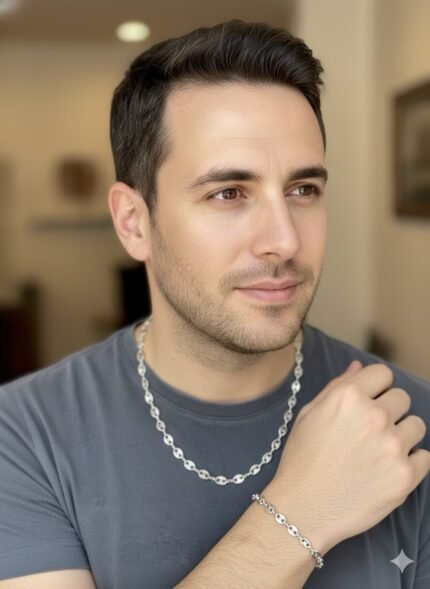 Parrure grains de café 1700