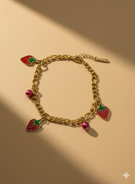 gourmette fraise 600